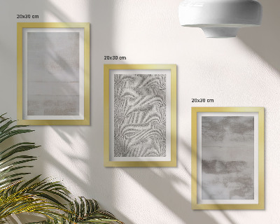 Photo frame wall Modern texture structures in a minimalist style