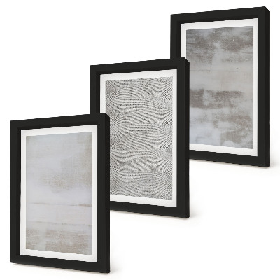 Photo frame wall Modern texture structures in a minimalist style