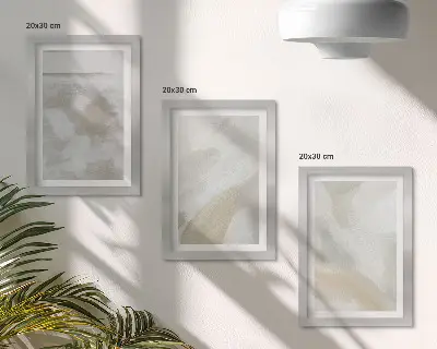 3-piece abstract brush strokes canvas wall art set abstract brush strokes design on canvas