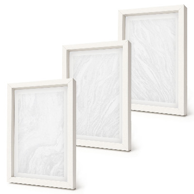 Photo frame wall Elegant marble linear stone structure
