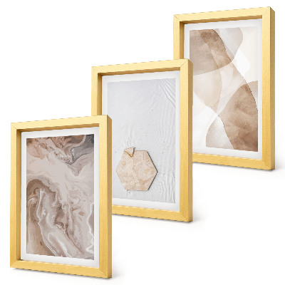 Photo frame wall Designer abstraction inspired by nature