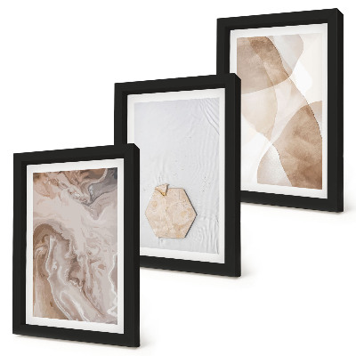 Photo frame wall Designer abstraction inspired by nature
