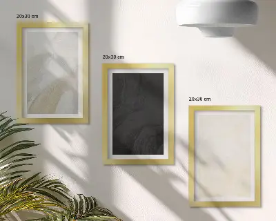 3-piece wall art set in structures of minimalist shades