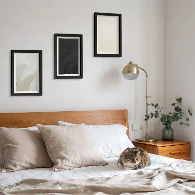 3-piece wall art set in structures of minimalist shades
