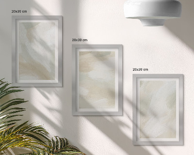 Photo frame wall Paint texture traces of paint minimalism