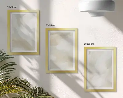 Photo frame wall minimalist paint texture traces