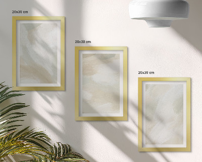 Photo frame wall Paint texture traces of paint minimalism