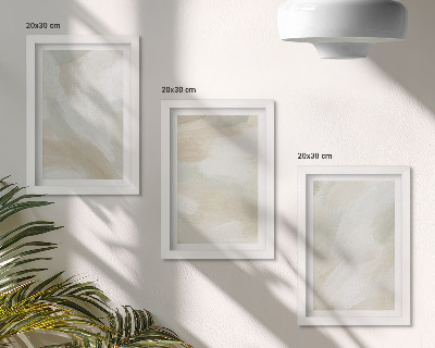 Photo frame wall Paint texture traces of paint minimalism