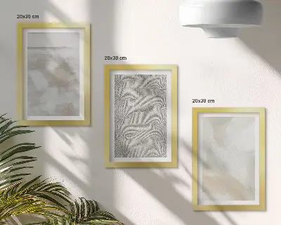 3-piece wall art set modern painting with abstract textures