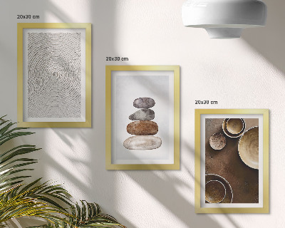 Photo frame wall Textures in art modern design
