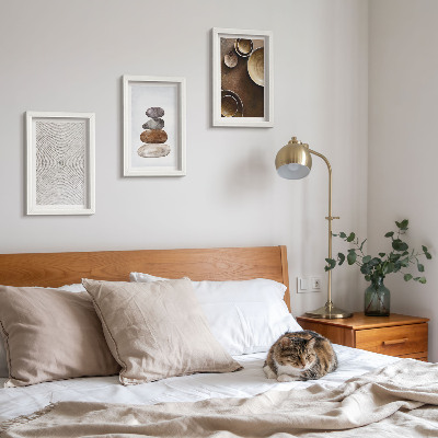 Photo frame wall Textures in art modern design