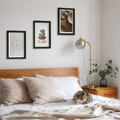 Photo frame wall Textures in art modern design