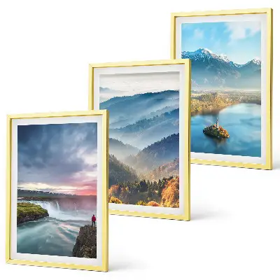 Mountain landscapes and waterfalls wall art set set of mountain landscapes and waterfalls