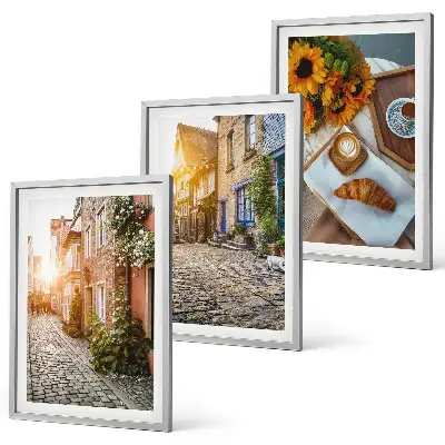 Streets coffee sunflowers wall art set set of wall art prints