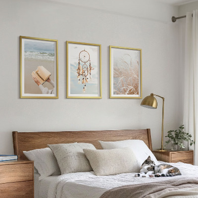 Wall art set Peaceful summer boho landscapes