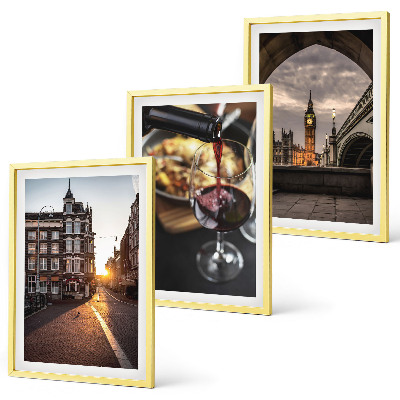 Wall art set Images city food London