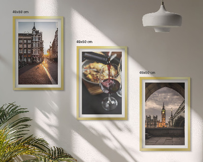 Wall art set Images city food London