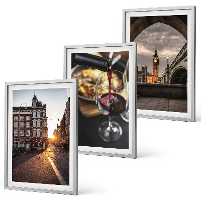 Wall art set Images city food London