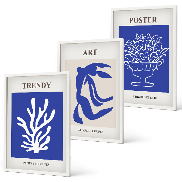 Wall art set Matisse's abstract posters