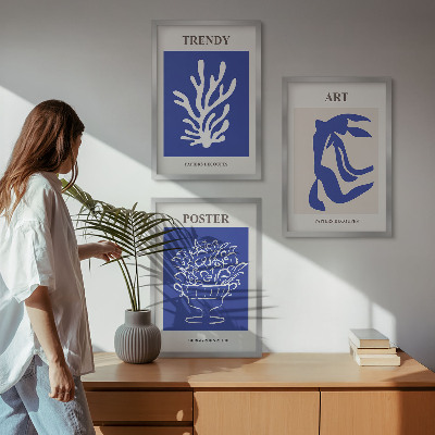 Wall art set Matisse's abstract posters