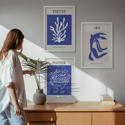 Wall art set Matisse's abstract posters