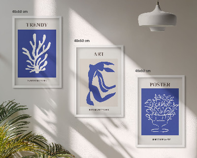 Wall art set Matisse's abstract posters