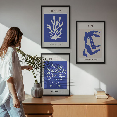 Wall art set Matisse's abstract posters