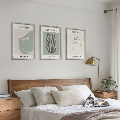 Wall art set Matisse's stylish abstract paintings