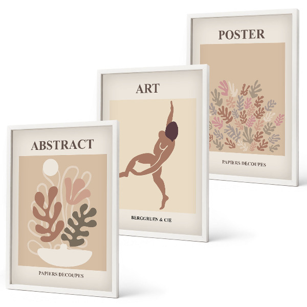 Wall art set Matisse's stylish compositions