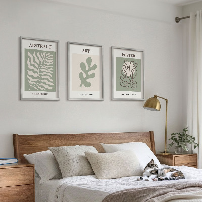 Wall art set Matisse's plant patterns posters