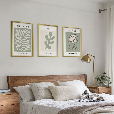 Wall art set Matisse's plant patterns posters