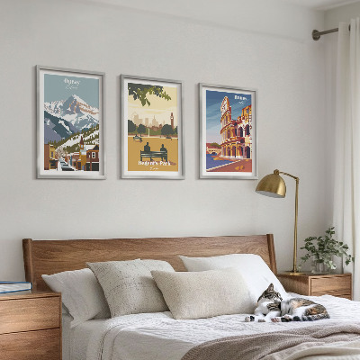 Wall art set Ouray Mountains London Coliseum