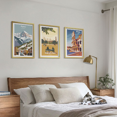 Wall art set Ouray Mountains London Coliseum