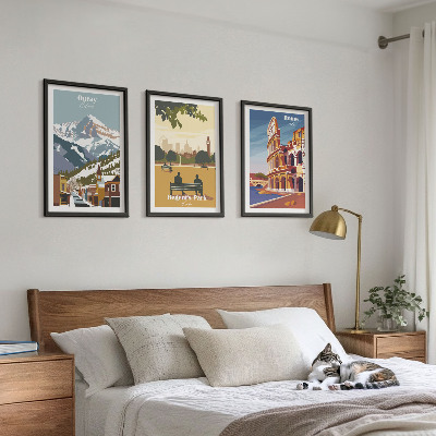 Wall art set Ouray Mountains London Coliseum