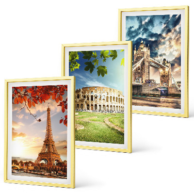Wall art set Monuments of Europe