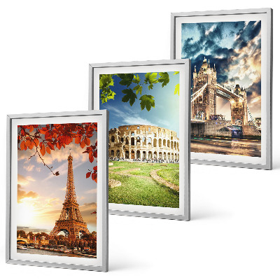 Wall art set Monuments of Europe