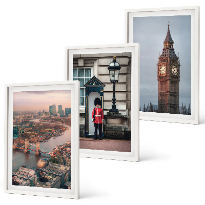 Wall art set London Bridge Guardian Big Ben