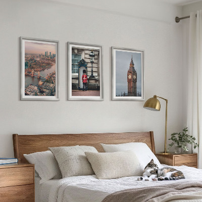 Wall art set London Bridge Guardian Big Ben