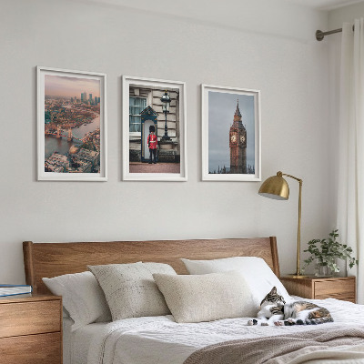 Wall art set London Bridge Guardian Big Ben