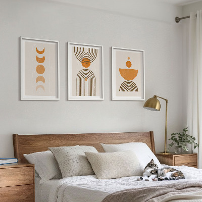 Wall art set Boho minimalist decorations