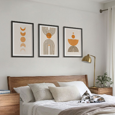 Wall art set Boho minimalist decorations