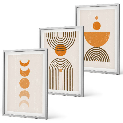 Wall art set Boho minimalist decorations
