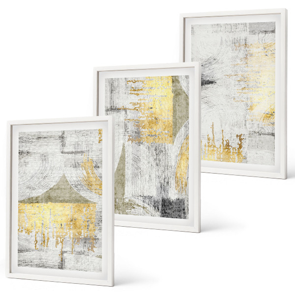 Wall art set Abstract fashionable painting patterns