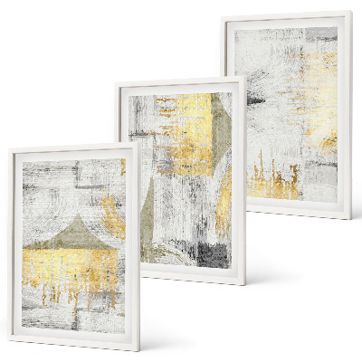 Wall art set Abstract fashionable painting patterns