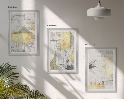 Wall art set Abstract fashionable painting patterns