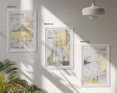 Wall art set Abstract fashionable painting patterns