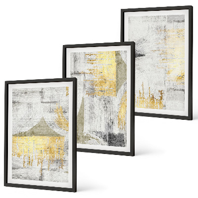Wall art set Abstract fashionable painting patterns