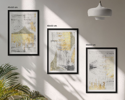 Wall art set Abstract fashionable painting patterns