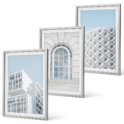 Wall art set Modern architecture geometry
