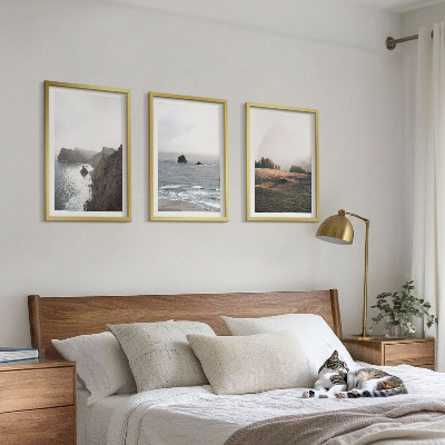 Wall art set Landscapes of mountains and sea